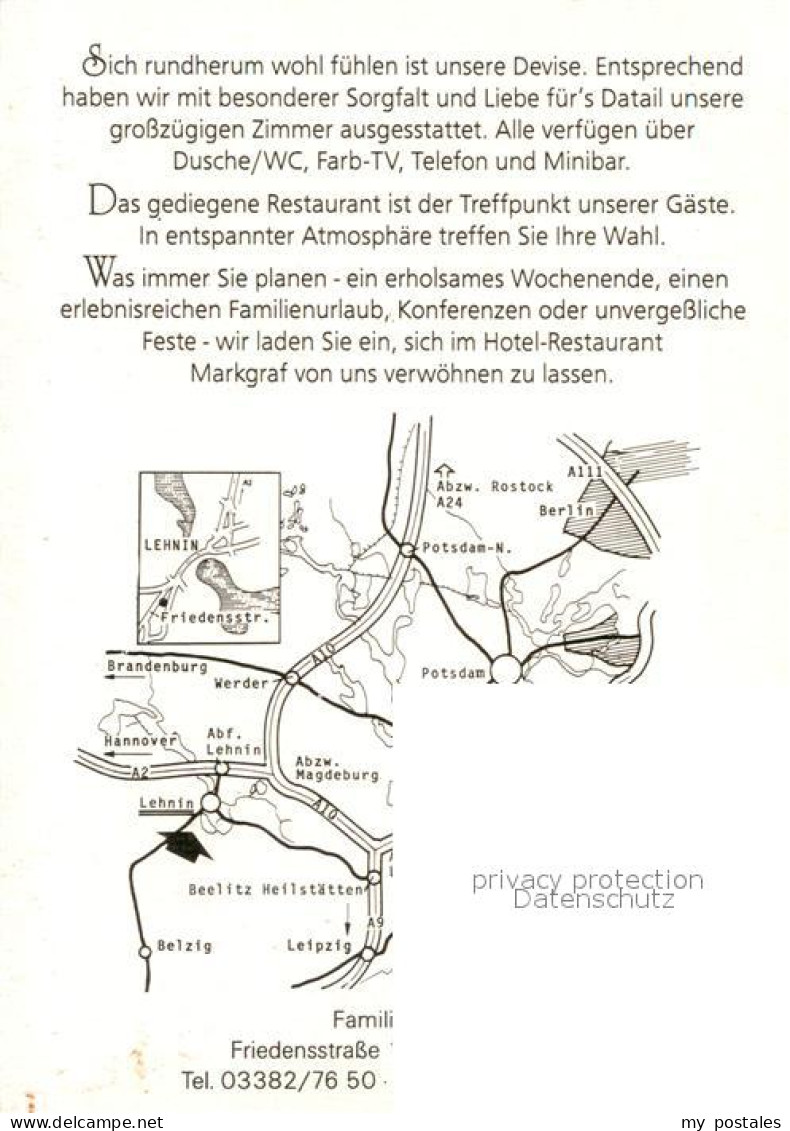 73659625 Lehnin Hotel Restaurant Markgraf Lehnin - Lehnin