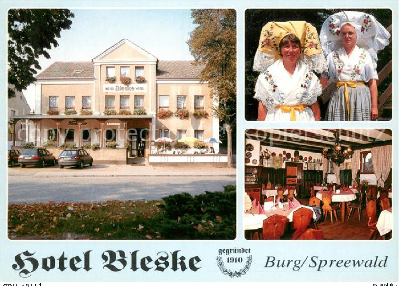 73659572 Burg Spreewald Hotel Bleske Tracht Burg Spreewald - Burg (Spreewald)