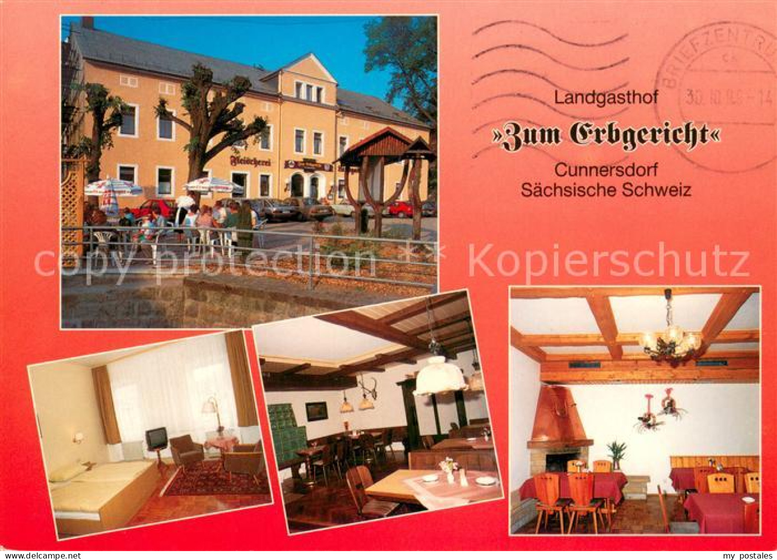 73658725 Cunnersdorf Gohrisch Landgasthof Zum Erbgericht Restaurant Fremdenzimme - Gohrisch