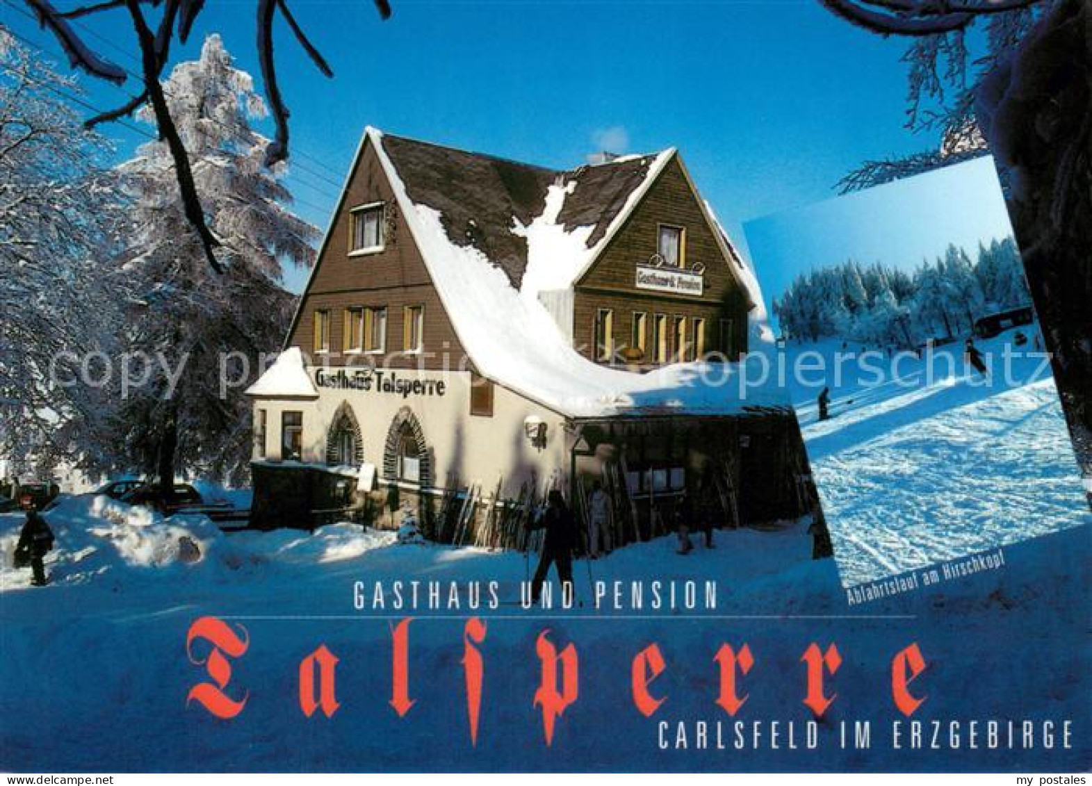 73658349 Carlsfeld Erzgebirge Gasthaus Pension Talsperre Wintersportplatz Carlsf - Eibenstock