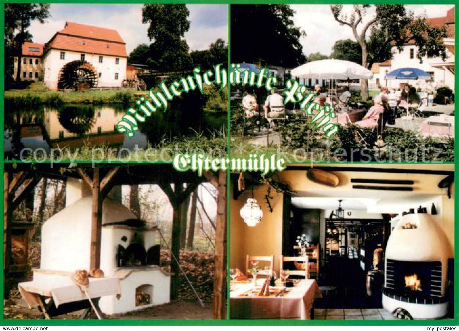 73657843 Plessa Muehlenschaenke An Der Elstermuehle Brotbackofen Terrasse Restau - Plessa