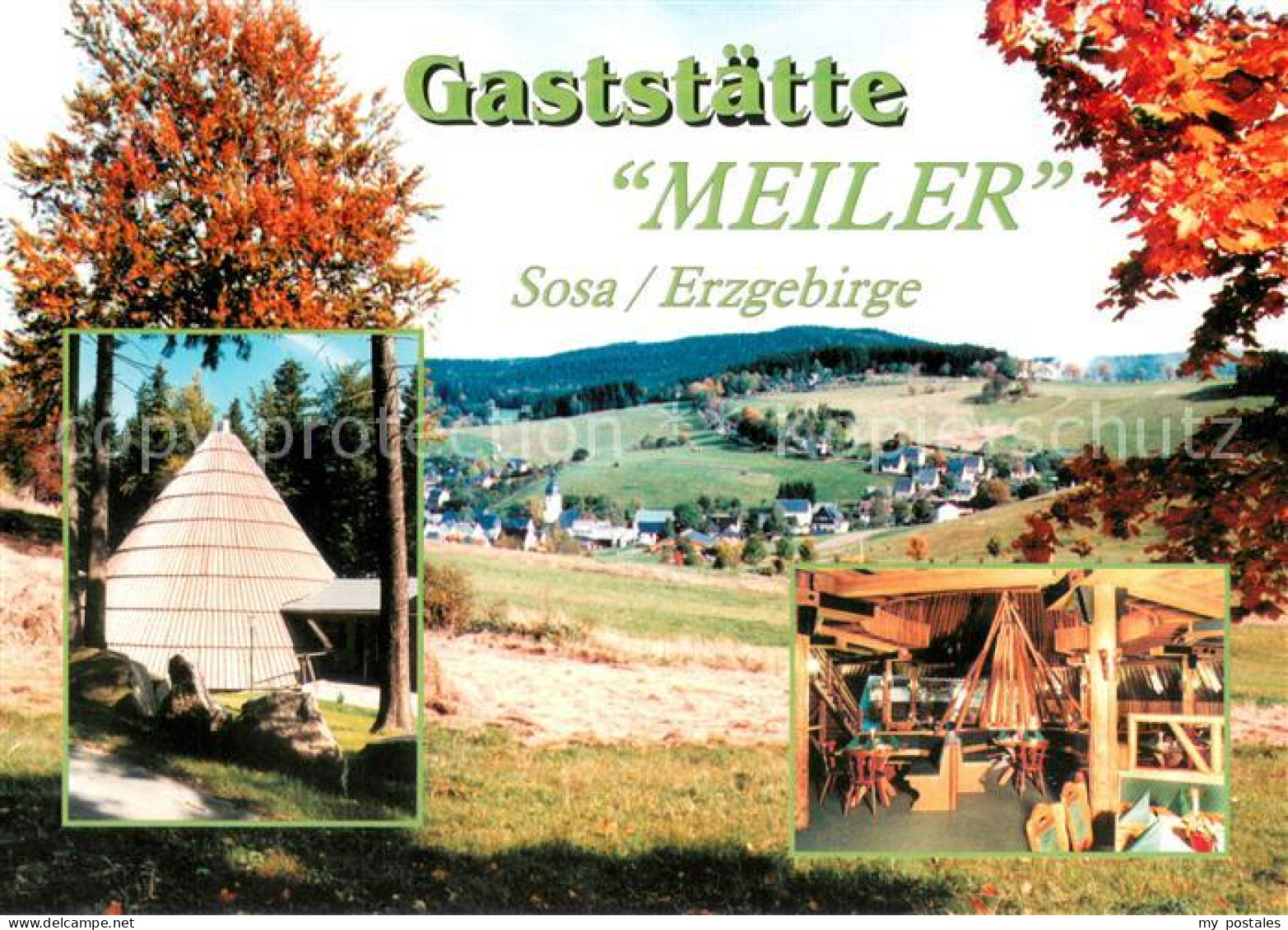 73657682 Sosa Erzgebirge Gaststaette Meiler An Der Talsperre Landschaftspanorama - Sosa