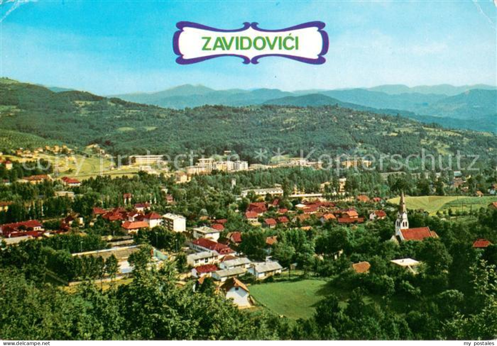 73657352 Zavidovici Fliegeraufnahme Zavidovici - Bosnie-Herzegovine