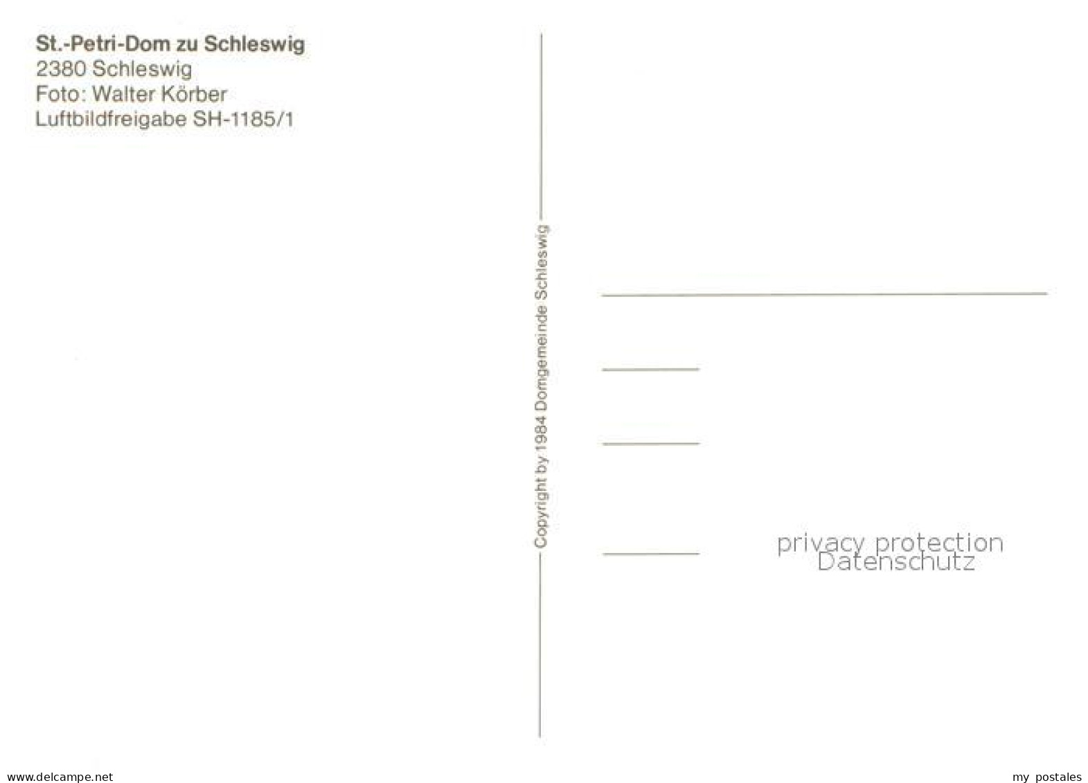 73657190 Schleswig Holstein St. Petri Dom Zu Schleswig Fliegeraufnahme Schleswig - Schleswig