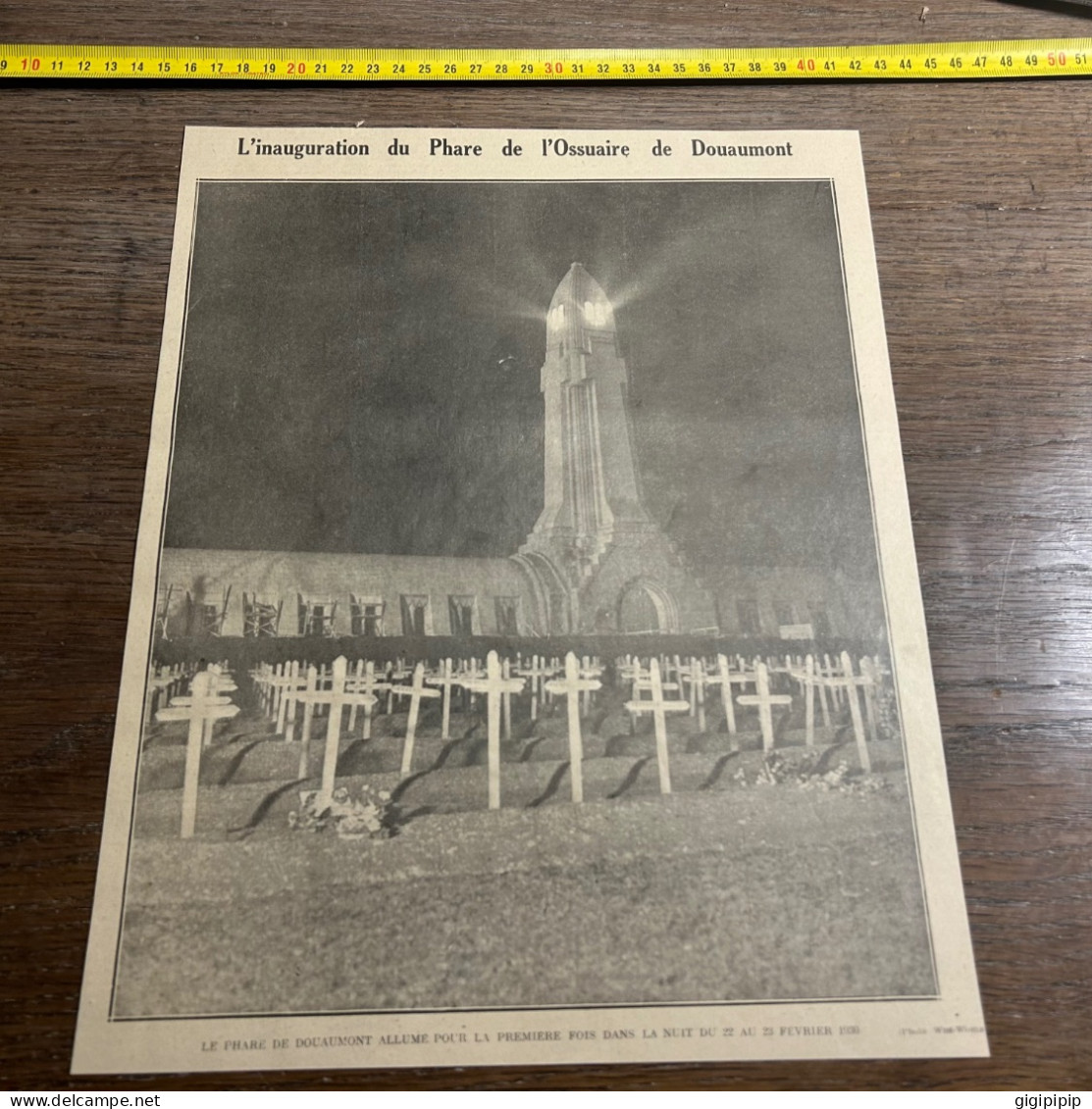 1930 GHI9 L'inauguration Du Phare De L'Ossuaire De Douaumont - Collections