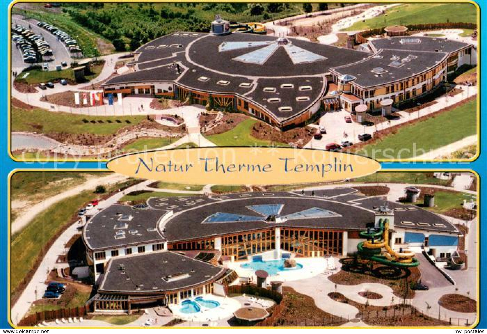 73656634 Templin Natur Therme Templin Fliegeraufnahme Templin - Templin