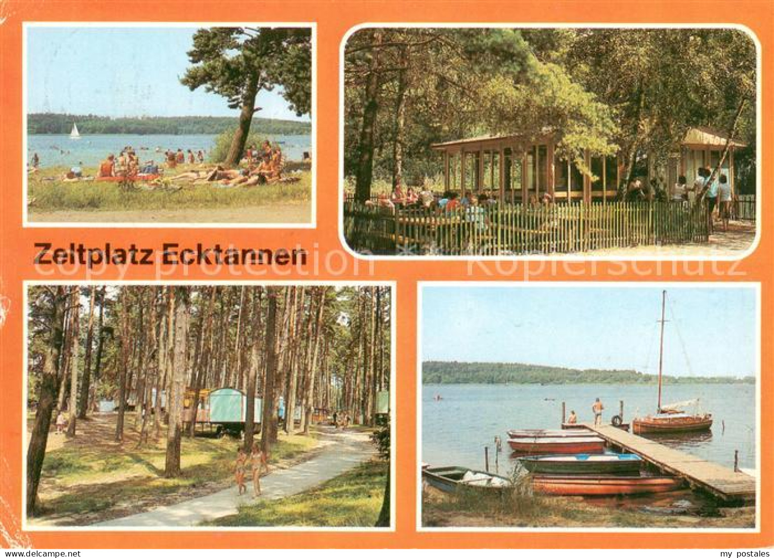 73656119 Waren Mueritz Zeltplatz Ecktannen An Der Mueritz Mecklenburgische Seenp - Waren (Müritz)