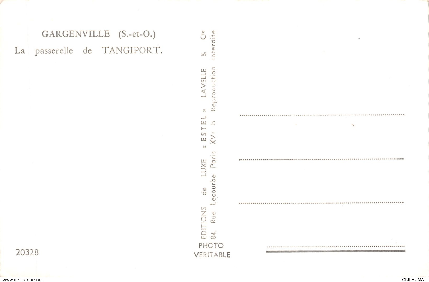 78-GARGENVILLE-N°T5205-C/0391 - Gargenville