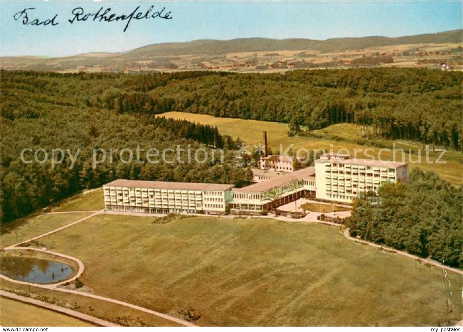 73655419 Bad Rothenfelde Sanatorium Teutoburger Wald Fliegeraufnahme Bad Rothenf - Bad Rothenfelde