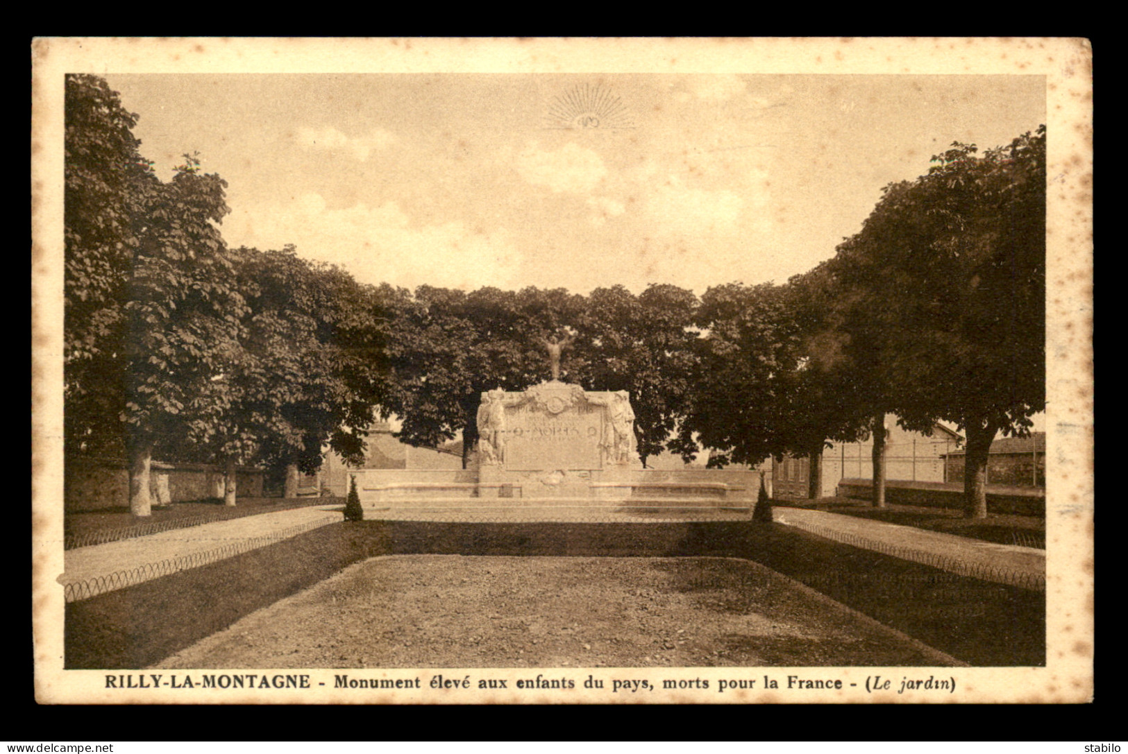 51 - RILLY-LA-MONTAGNE - MONUMENT AUX MORTS - Rilly-la-Montagne