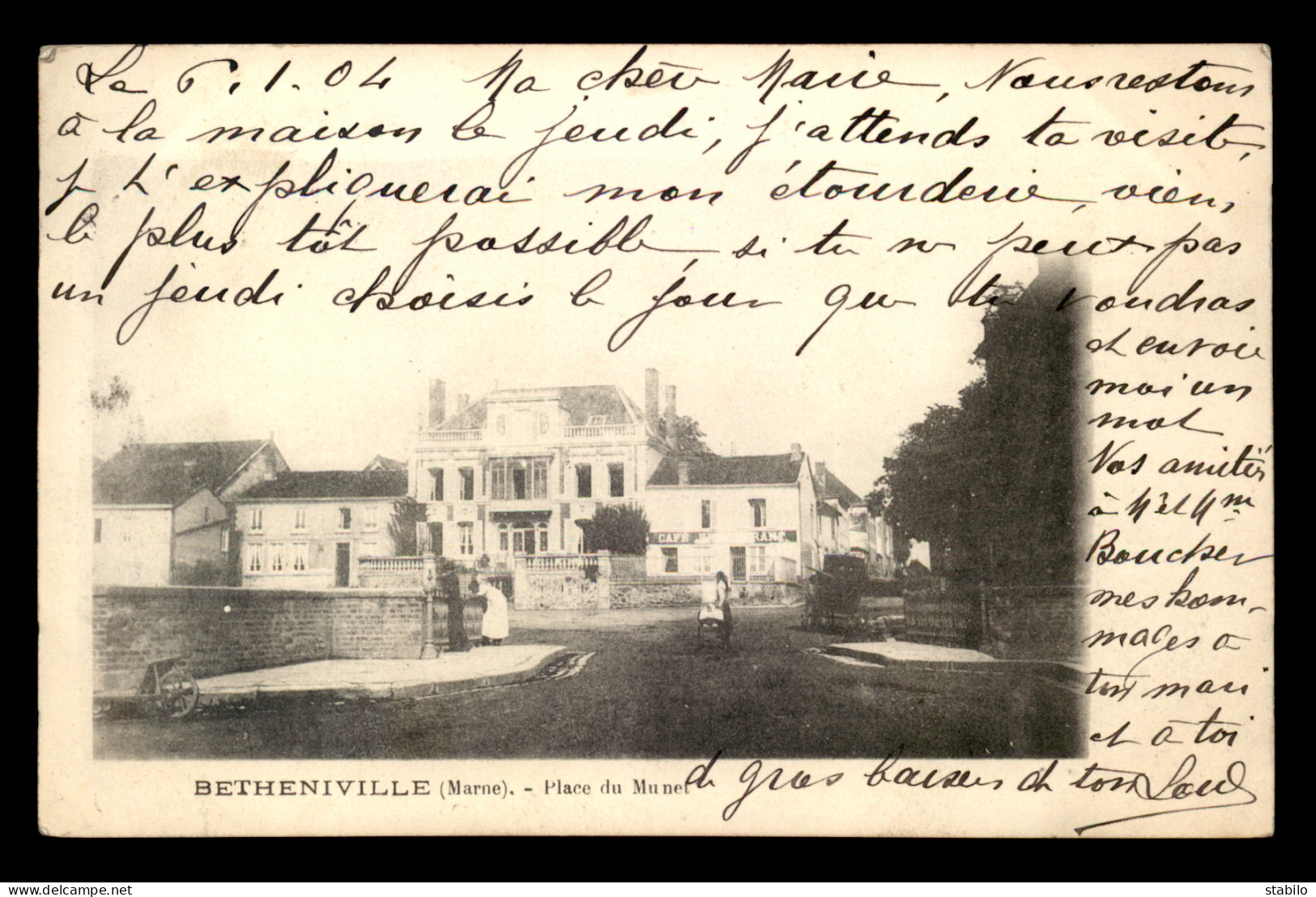 51 - BETHENIVILLE - PLACE DU MUNET - Bétheniville