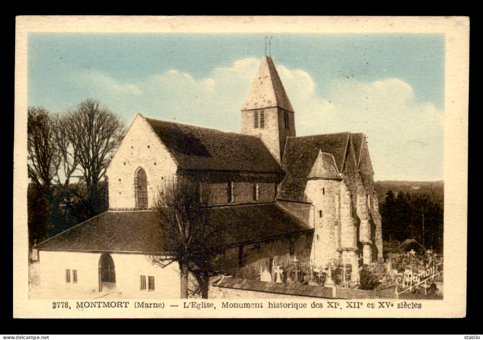 51 - MONTMORT - L'EGLISE - Montmort Lucy