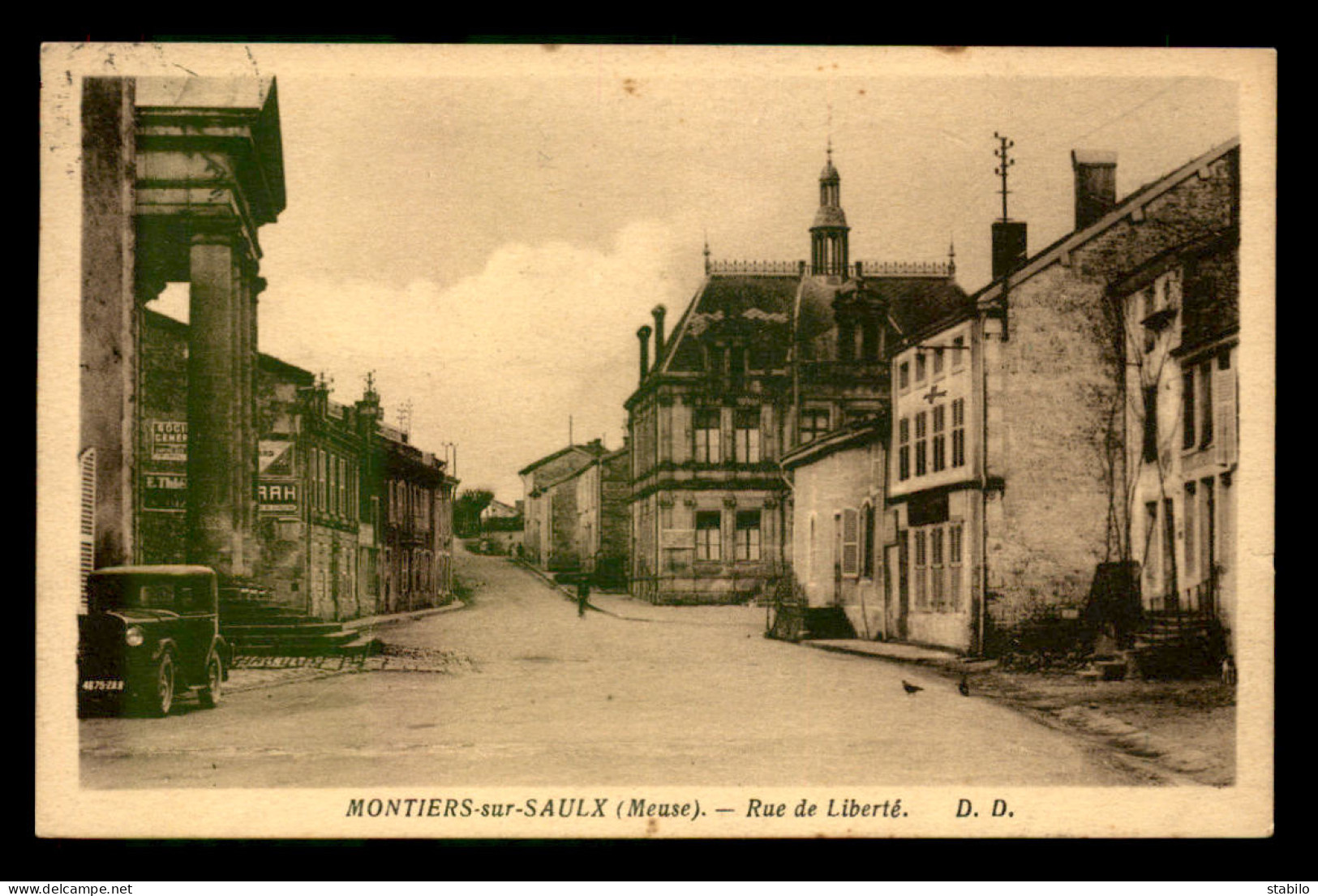 55 - MONTIERS-SUR-SAULX - RUE DE LA LIBERTE - EDITEUR DANIEL DELBOY - Montiers Sur Saulx