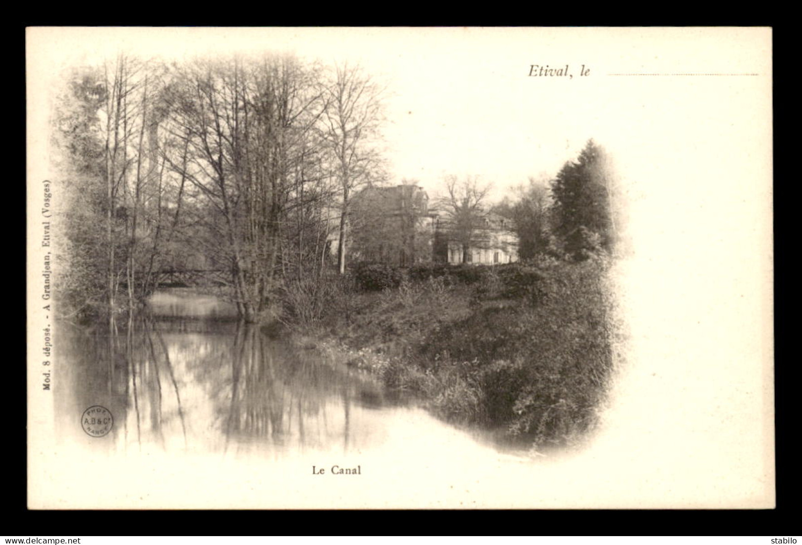 88 - ETIVAL - LE CANAL - Etival Clairefontaine