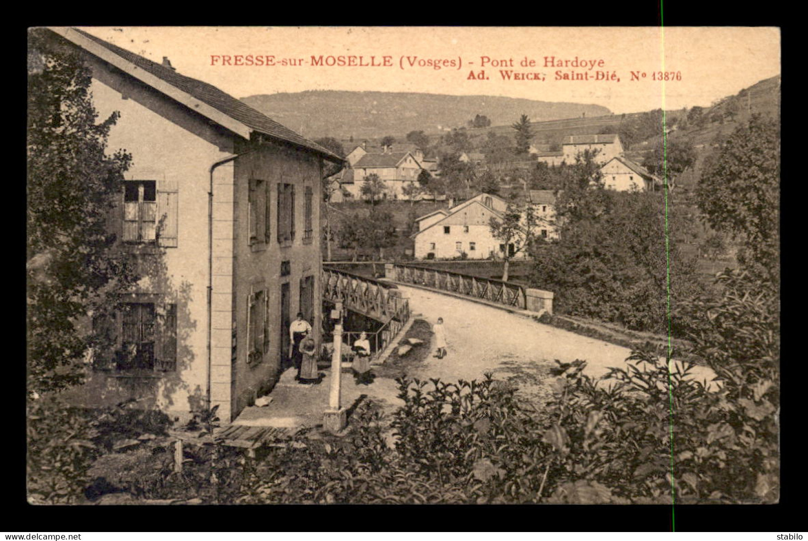 88 - FRESSE-SUR-MOSELLE - PONT DE HARDOYE - VOIR ETAT - Fresse Sur Moselle