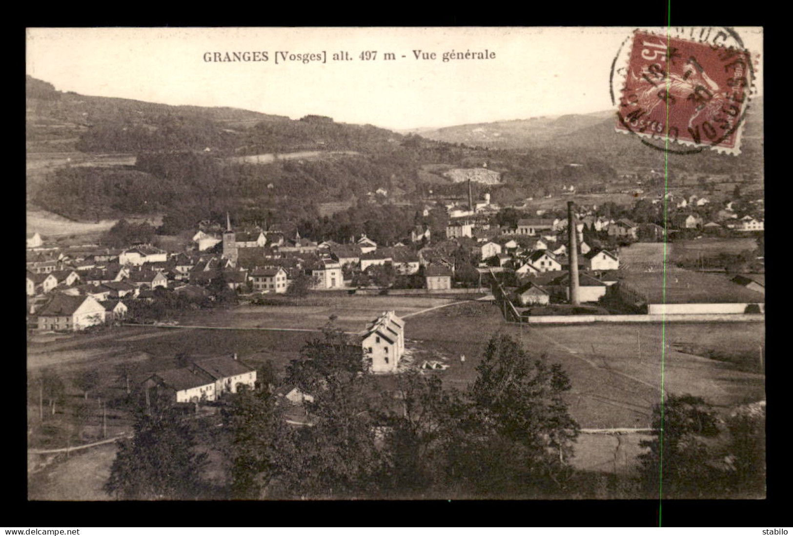 88 - GRANGES - VUE GENERALE - Granges Sur Vologne