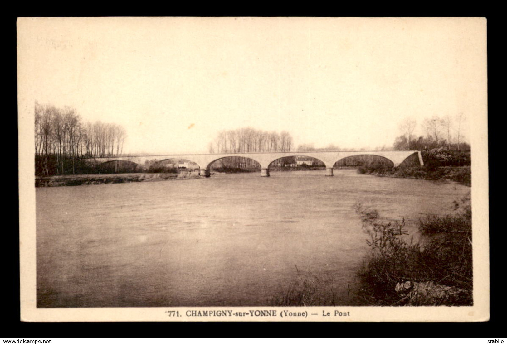 89 - CHAMPIGNY-SUR-YONNE - LE PONT - Champigny