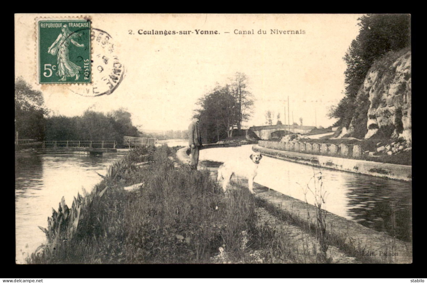 89 - COULANGES-SUR-YONNE - CANAL DU NIVERNAIS - Coulanges Sur Yonne