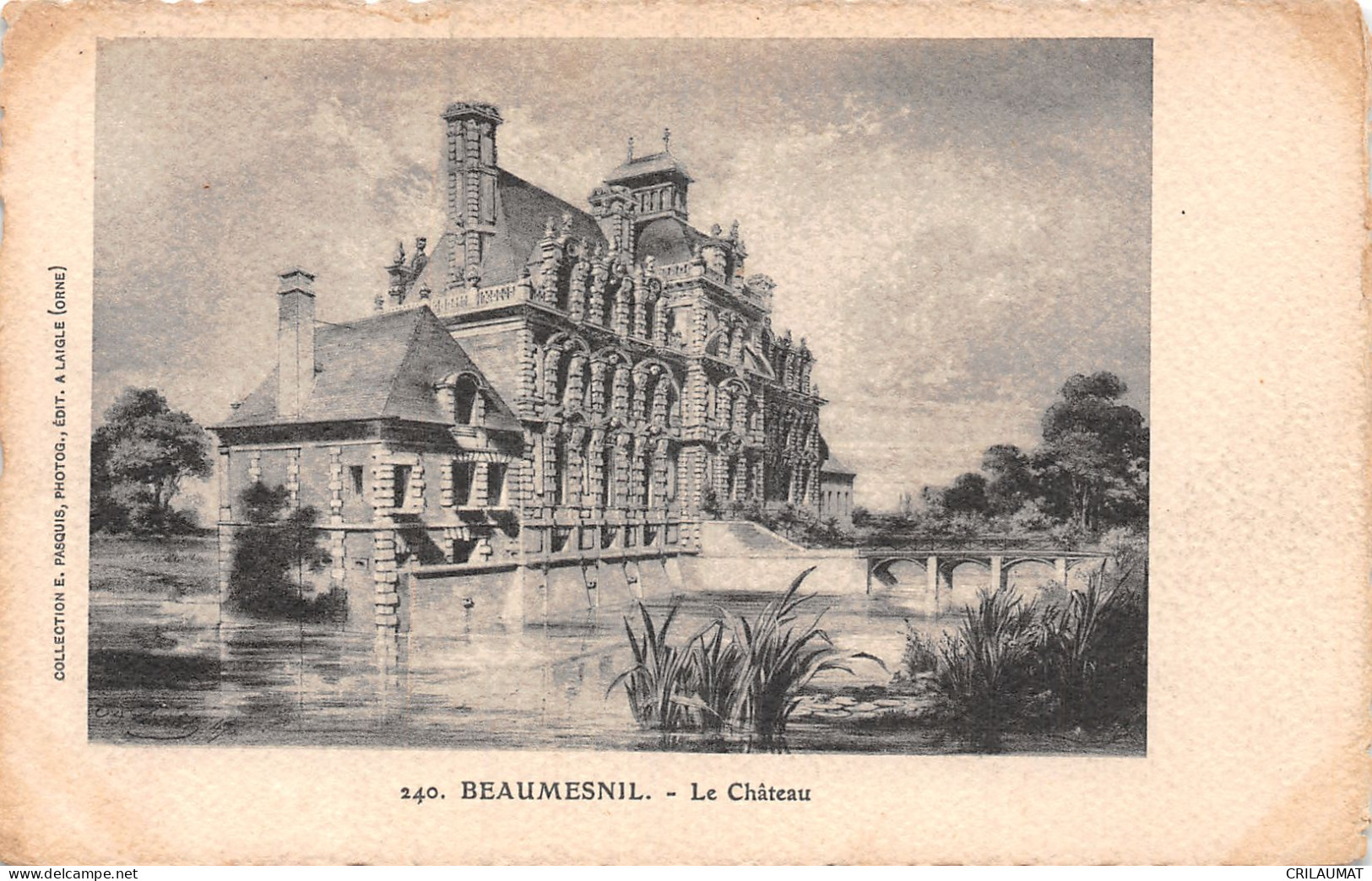 27-BEAUMESNIL-N°T5209-A/0271 - Beaumesnil