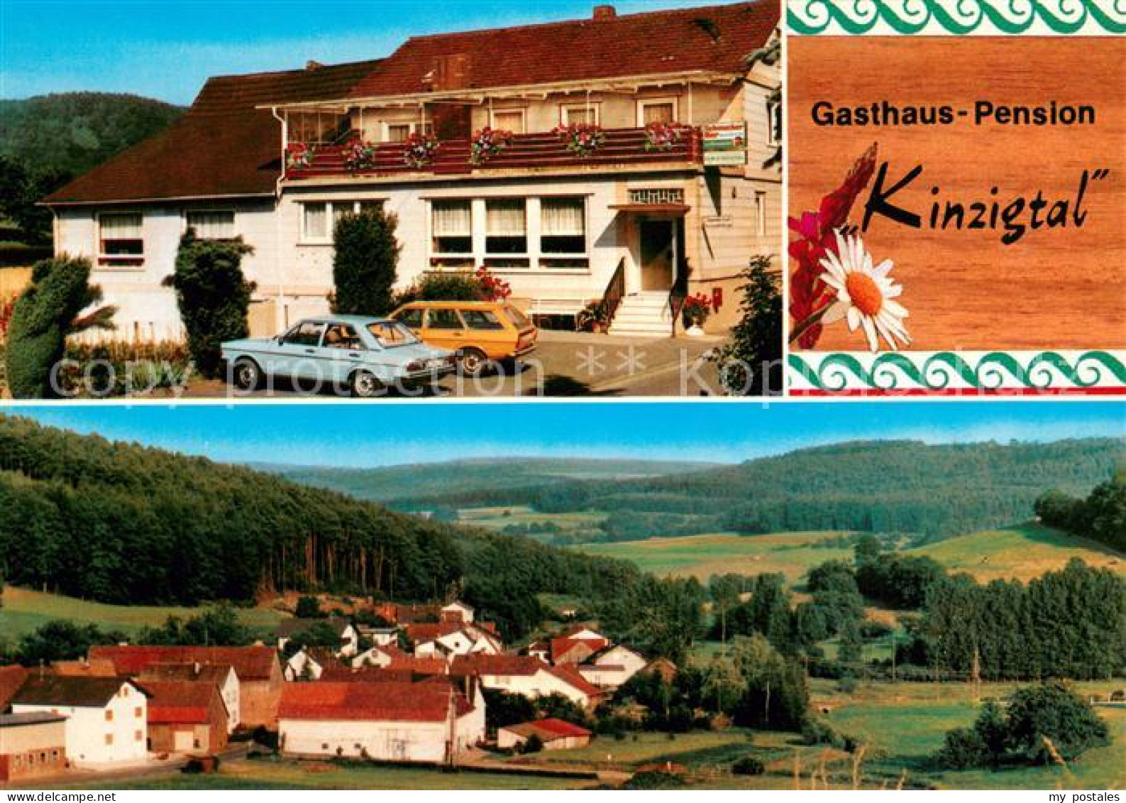 73651712 Ober-Kinzig Gasthaus Pension Zum Kinzigtal Ortsansicht Landschaftspanor - Bad Koenig