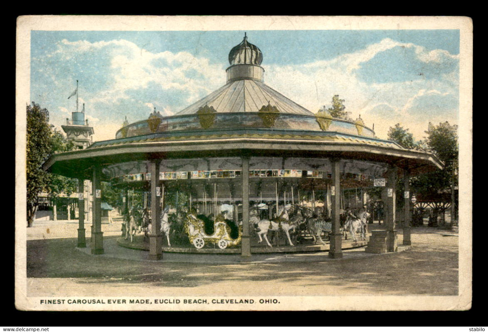 ETATS-UNIS - CLEVELAND - FINEST CAROUSAL EVER MADE, EUCLID BEACH - MANEGE - Cleveland