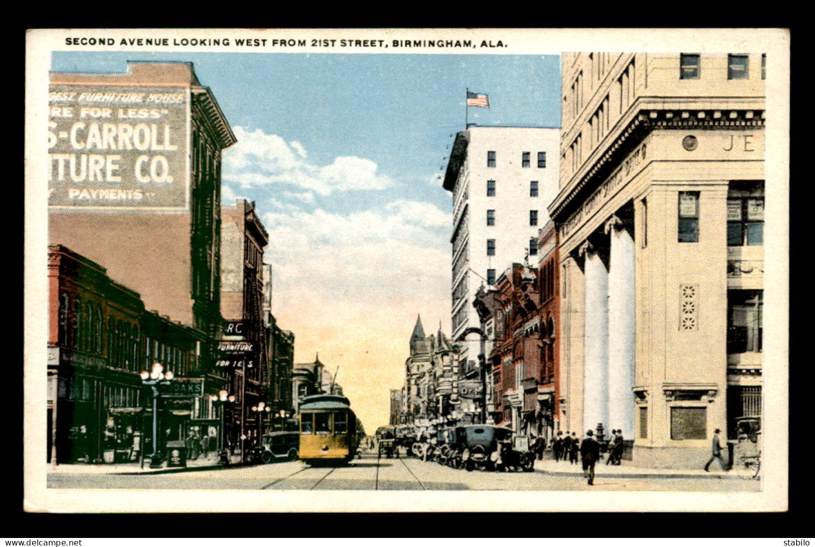 ETATS-UNIS - BIRMINGHAM - SECOND AVENUE LOOKING FROM IST STREET - Altri & Non Classificati