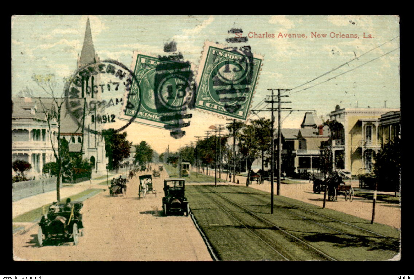 ETATS-UNIS - NEW ORLEANS - ST CHARLES AVENUE - New Orleans