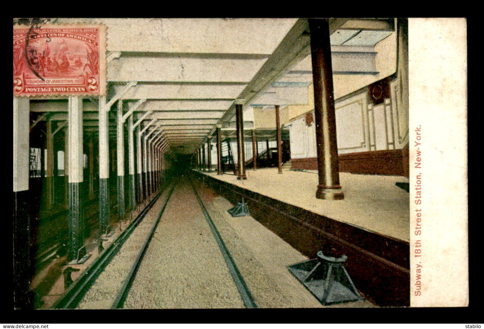 ETATS-UNIS - NEW YORK - SUBWAY - 18TH STREET STATION - Transportes