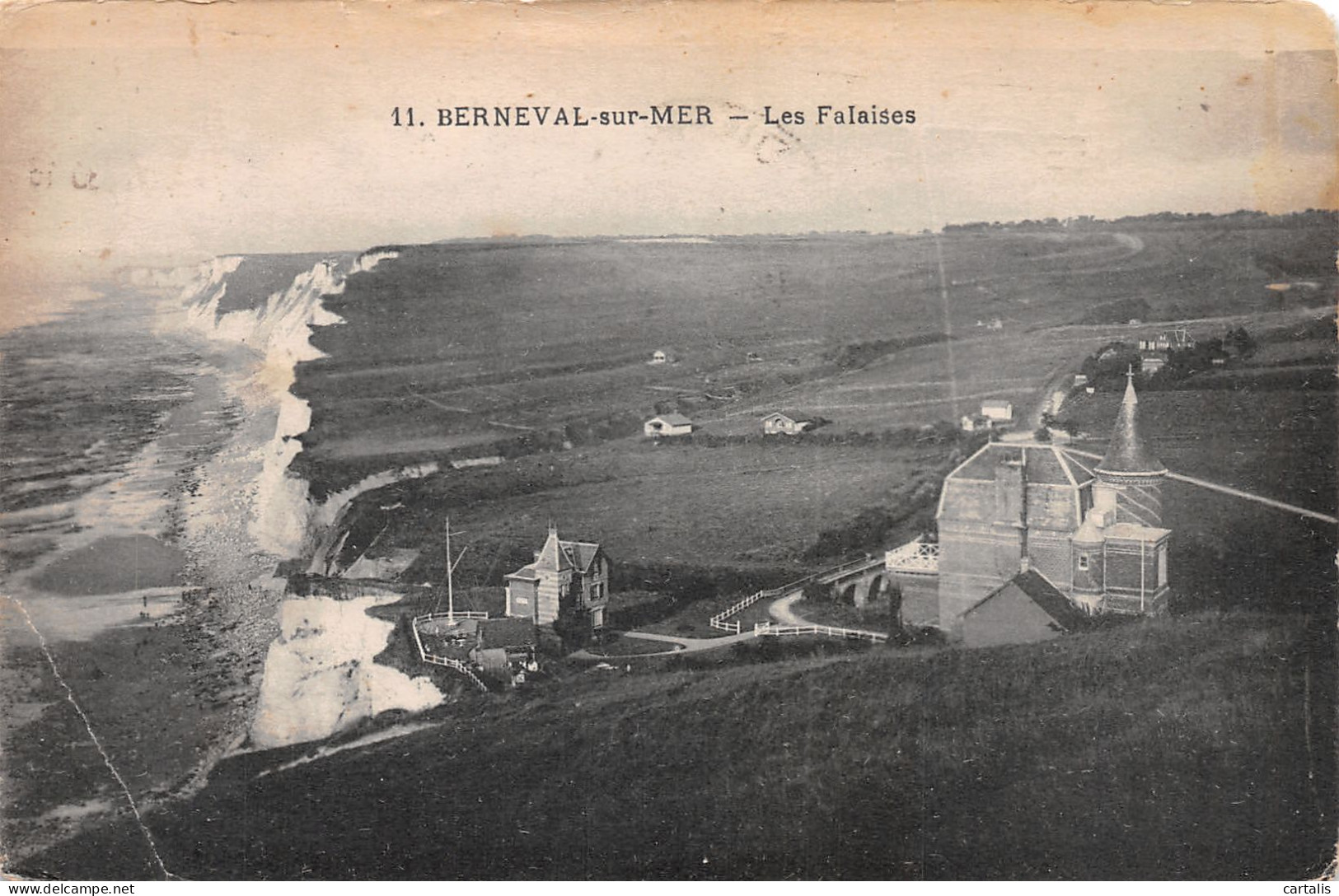 76-BERNEVAL SUR MER-N°4026-B/0011 - Berneval