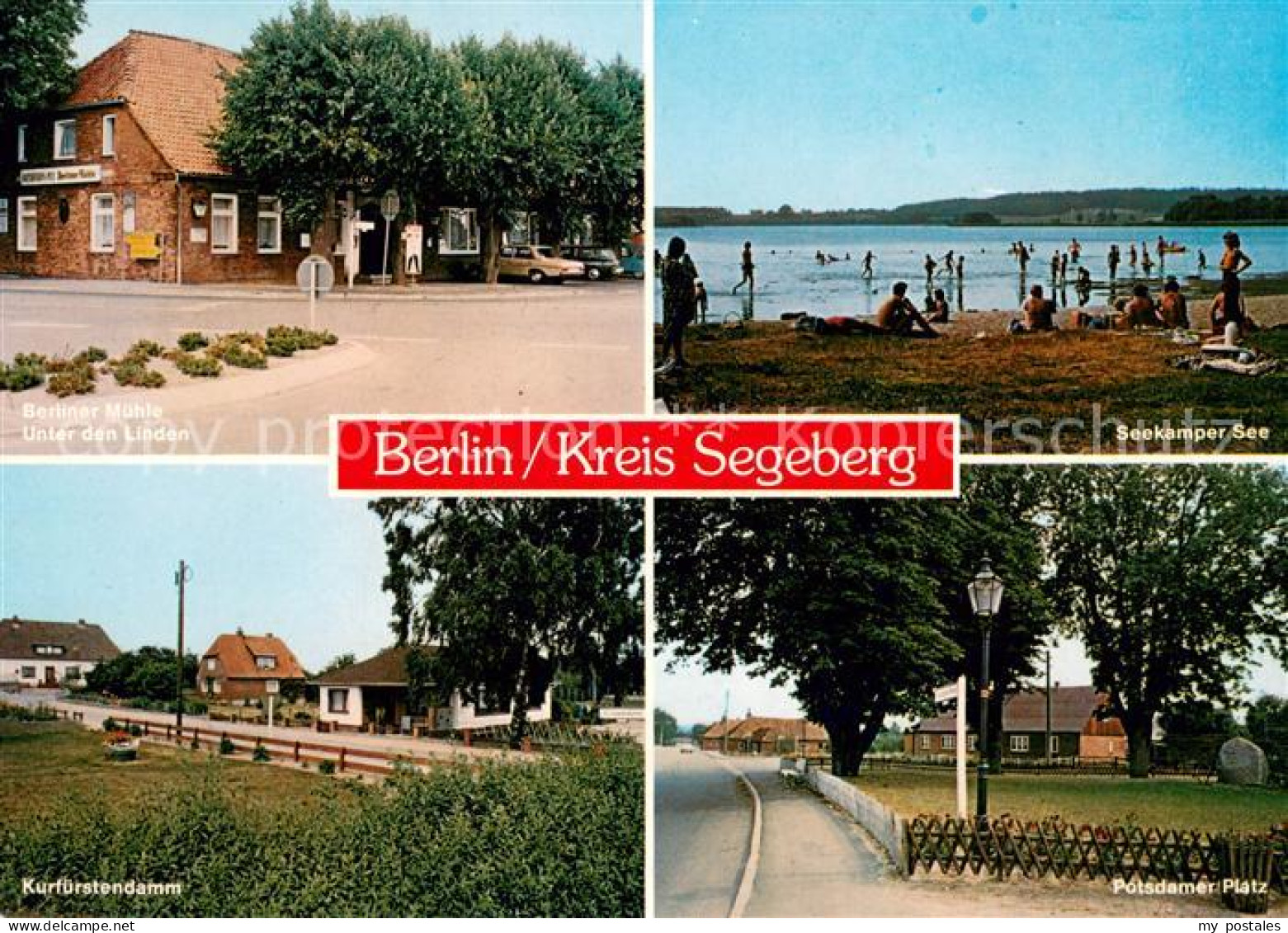 73651141 Berlin Bad Segeberg Gaststaette Berliner Muehle Unter Den LLinden Kurfu - Bad Segeberg