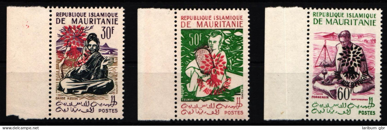 Mauretanien III-V Typ I Postfrisch Internationales Flüchtlingsjahr (1960) #IA571 - Mauritania (1960-...)