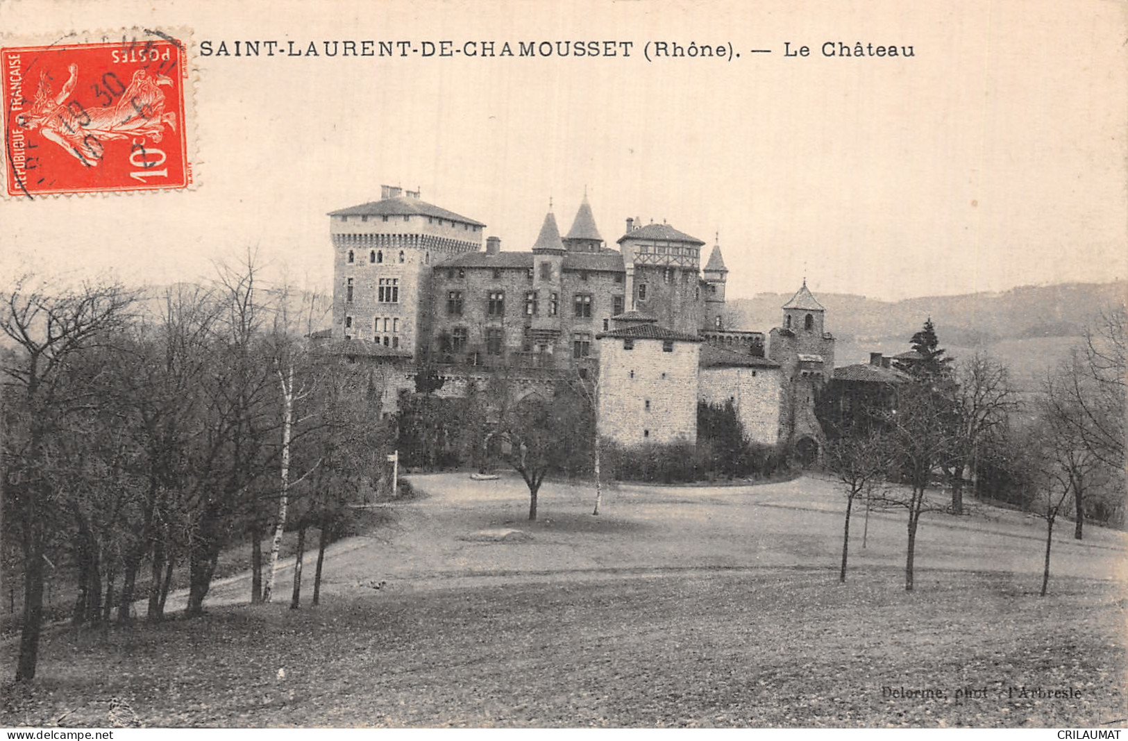 69-SAINT LAURENT DE CHAMOUSSET-N°T5212-G/0395 - Saint-Laurent-de-Chamousset