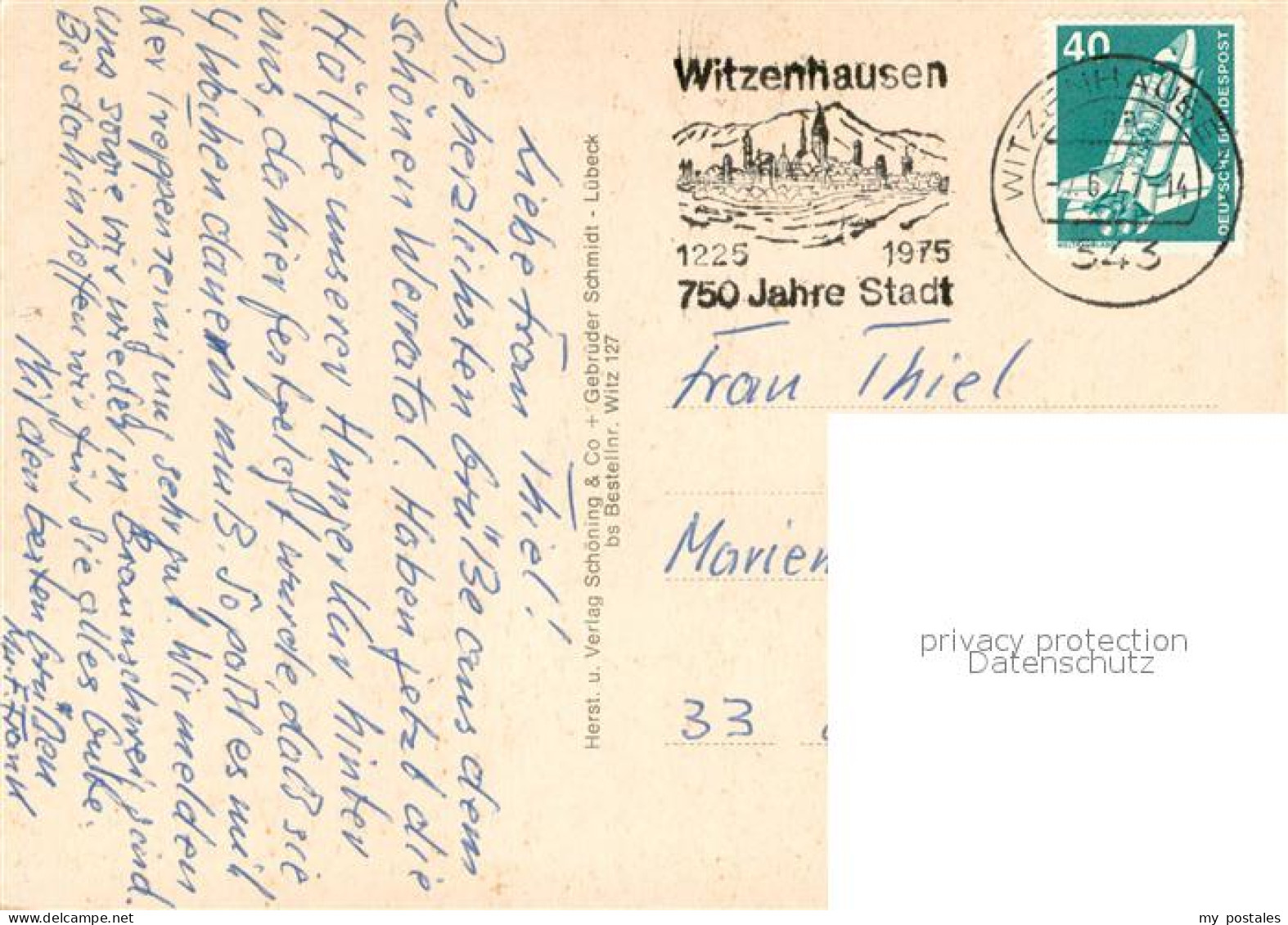 73649089 Witzenhausen Klinik Am Warteberg Werratal Witzenhausen - Witzenhausen