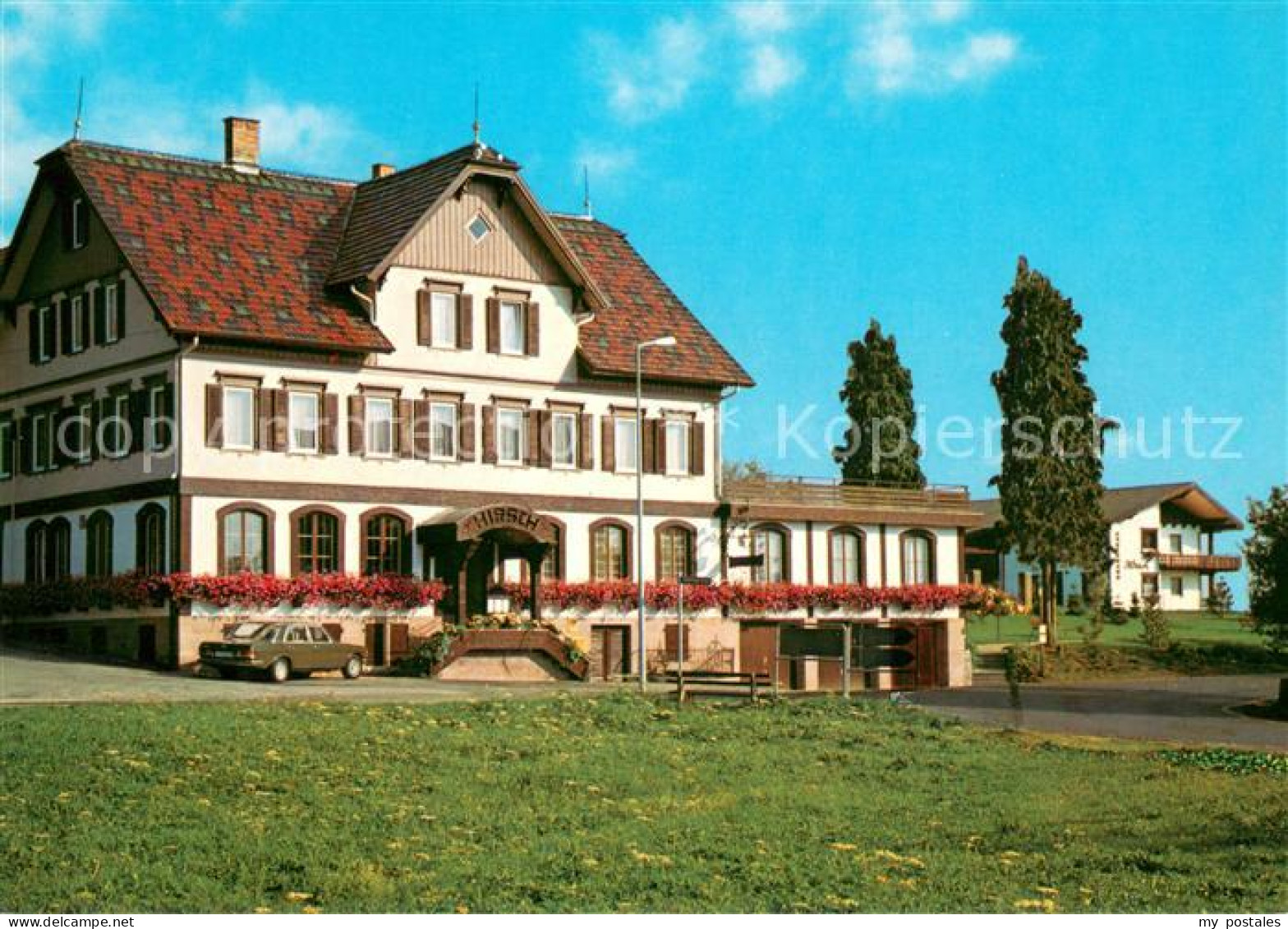 73649060 Ueberberg Heselbronn Gasthof Pension Hirsch ImSchwarzwald Ueberberg Hes - Altensteig