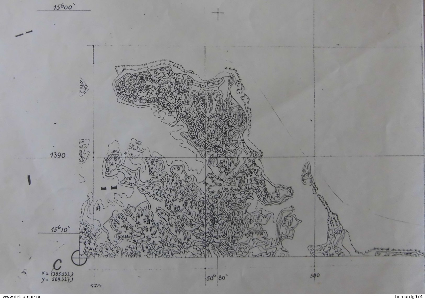 Nossi-Bé Madagascar : Grande Carte Du Service Géographique De Madagascar (1920) - Cartes Géographiques