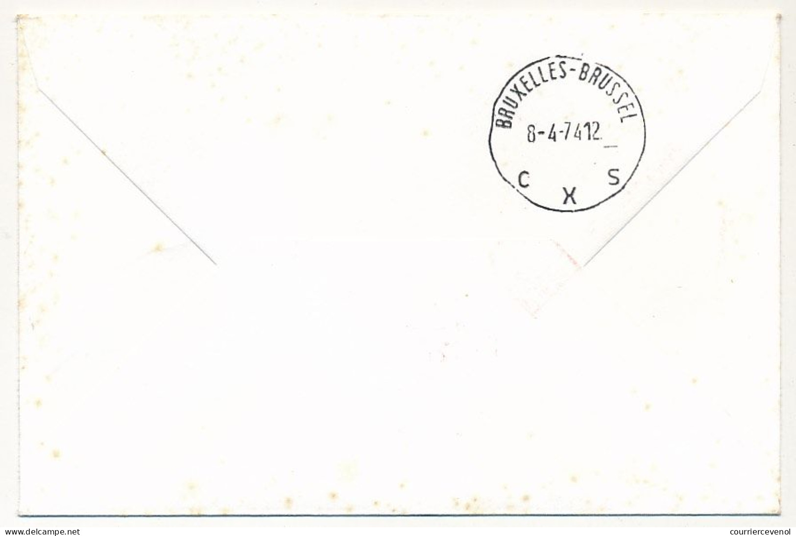 BELGIQUE - 2 Enveloppes SABENA - 1ere Liaison Aérienne - BRUXELLES - TOKYO - 5 Avril 1974 Et Retour - Andere & Zonder Classificatie