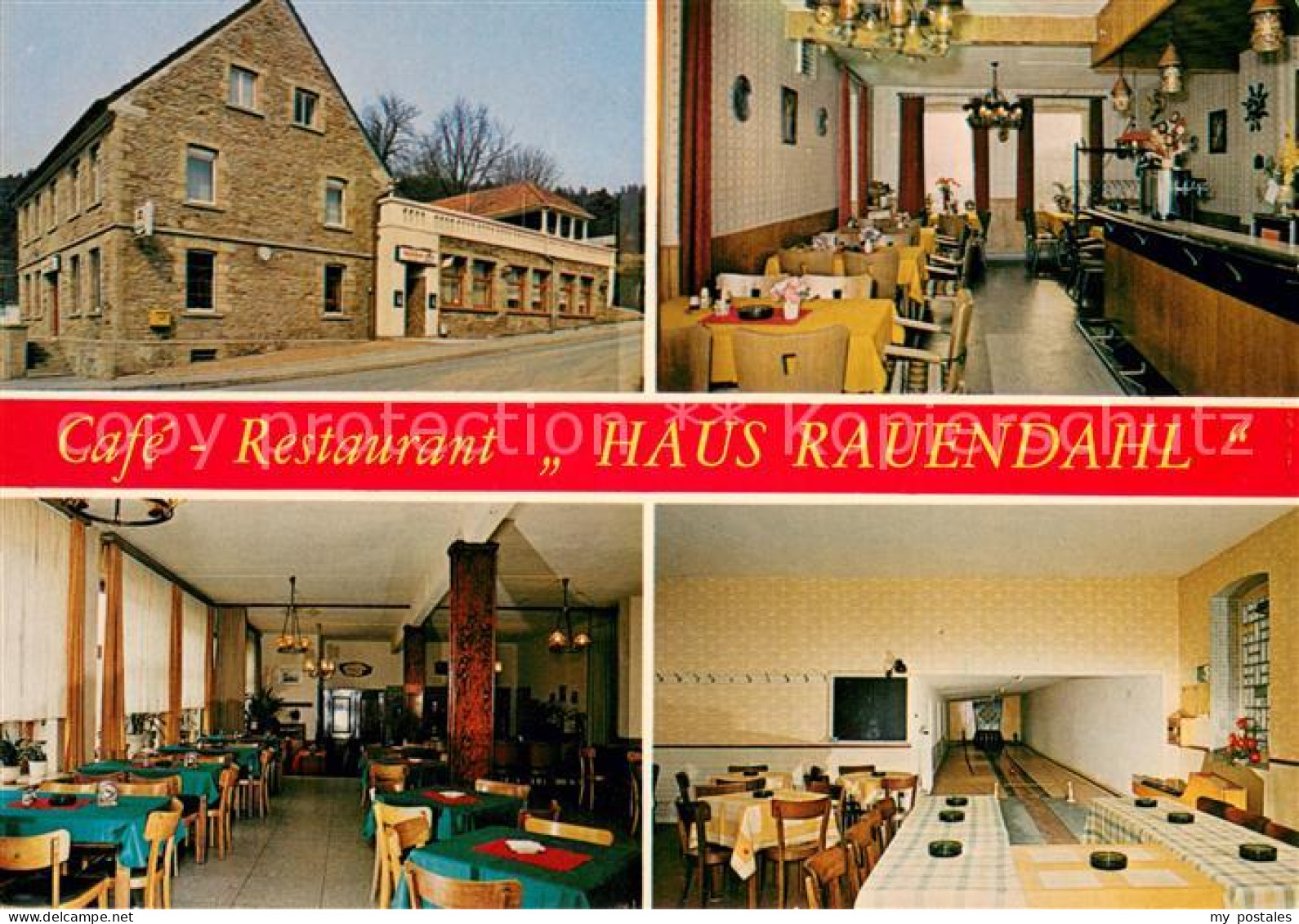 73648631 Witten Ruhr Cafe Restaurant Haus Rauendahl Gastraeume Kegelbahn Witten  - Witten