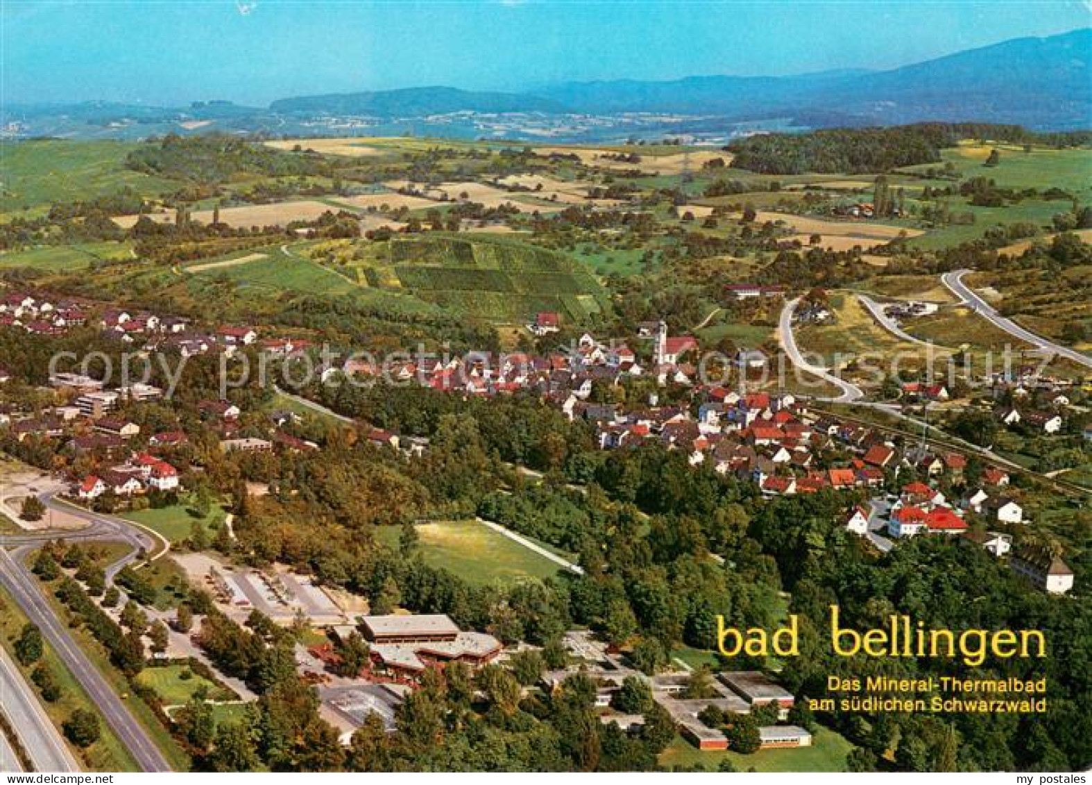 73648464 Bad Bellingen Fliegeraufnahme Mit Mineral Thermalbad Bad Bellingen - Bad Bellingen