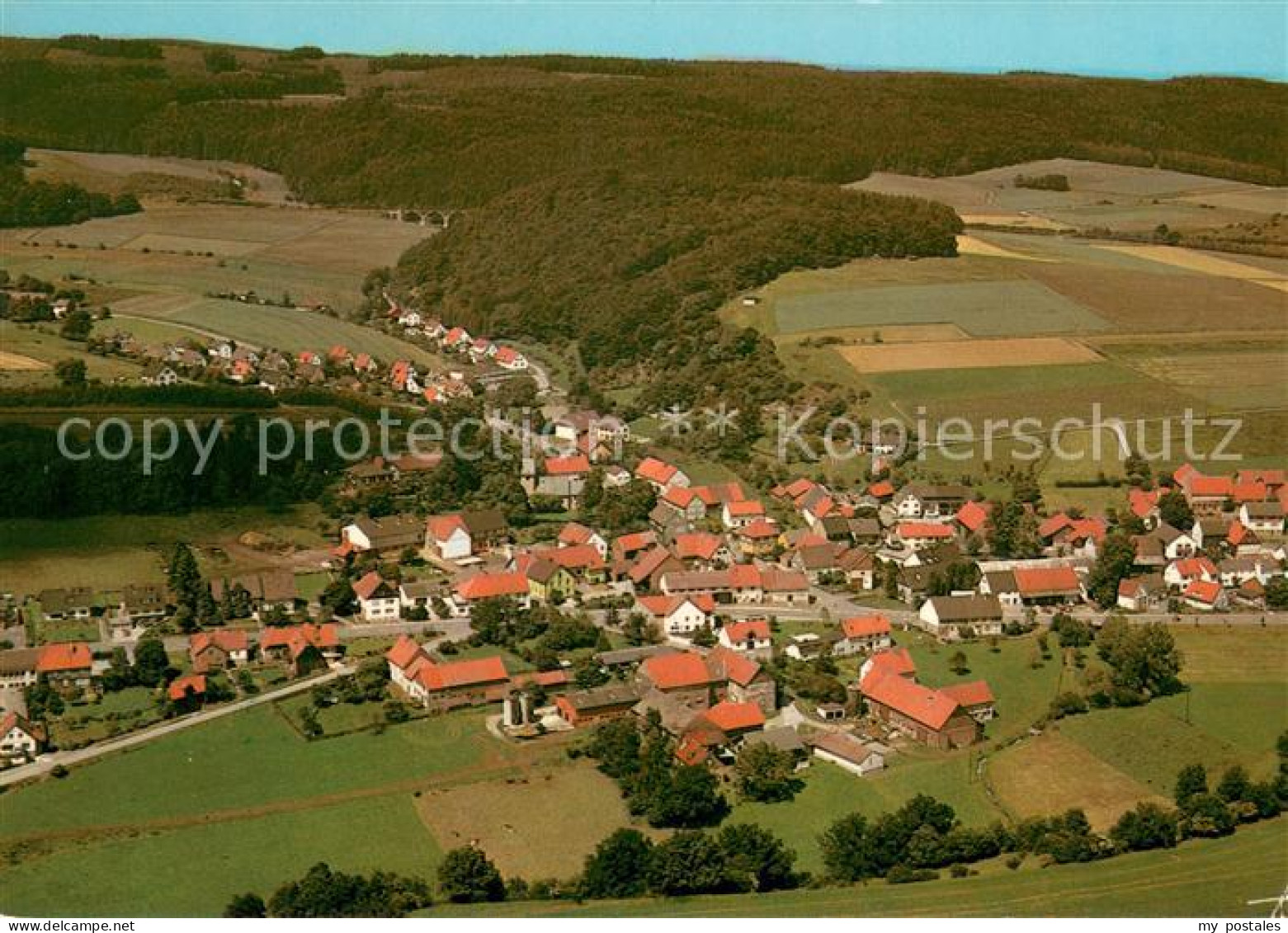 73648078 Rhena Erholungsort Im Ferienland Waldeck Fliegeraufnahme Rhena - Korbach