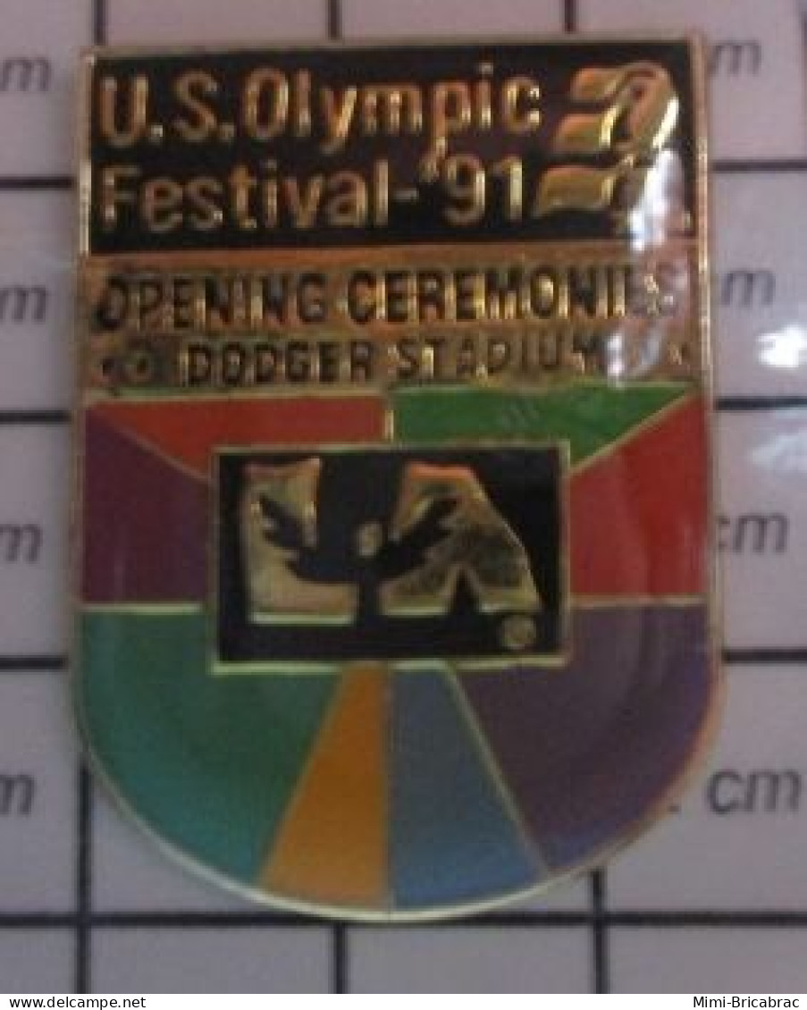 1616A Pin's Pins / Rare Et De Belle Qualité / JEUX OLYMPIQUES / US OLYMPIC FESTIVAL 91 OPENING CEREMONIE - Olympic Games