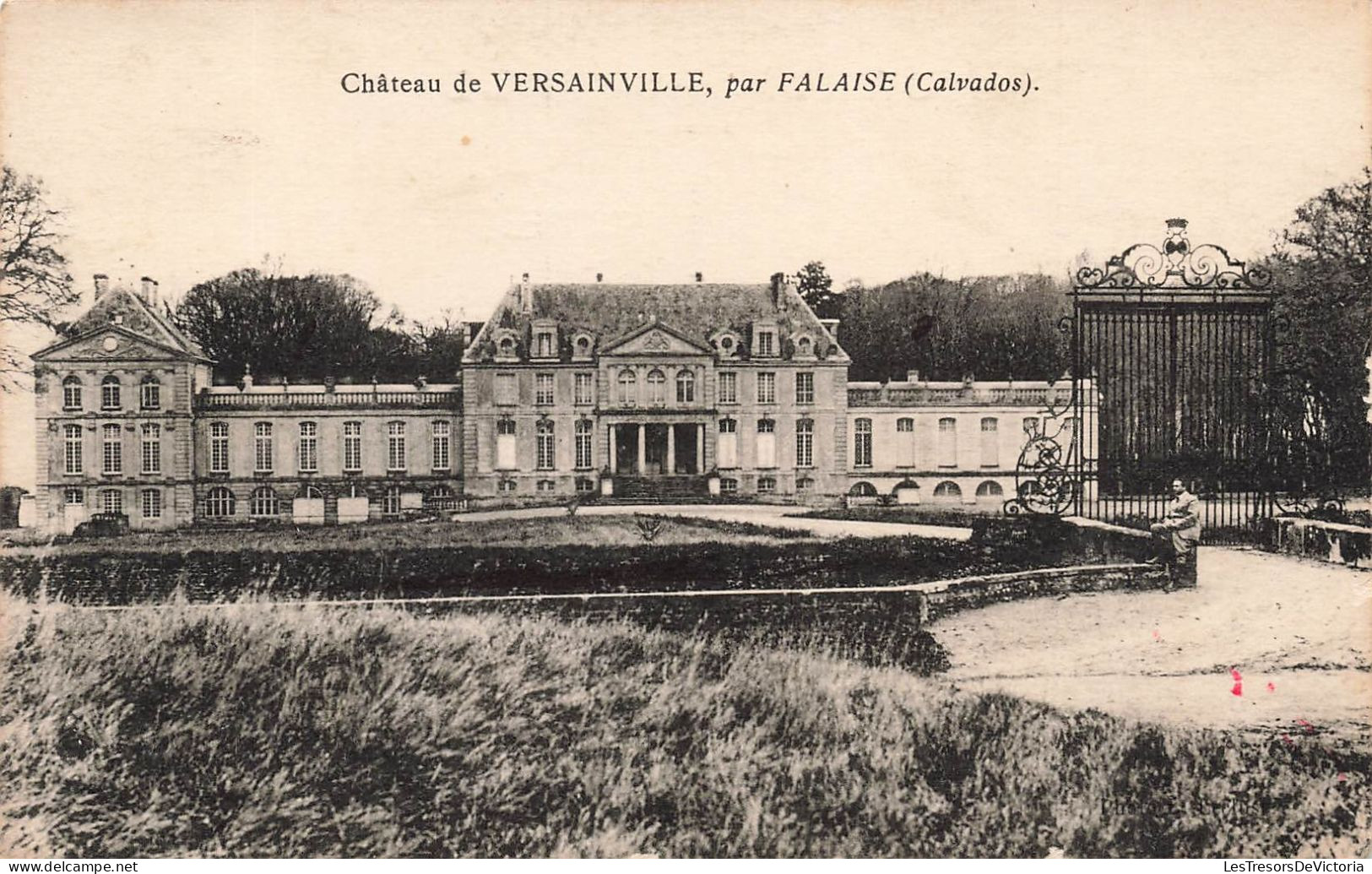 FRANCE - Château De Versainville - Par Falaise (Calvados) - Vue Générale De L'extérieur - Carte Postale Ancienne - Other & Unclassified