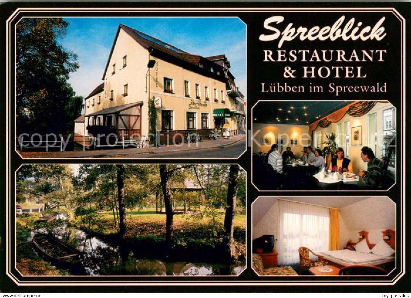 73648043 Luebben Spreewald Hotel Restaurant Spreeblick Gaststube Zimmer Park Lue - Luebben (Spreewald)