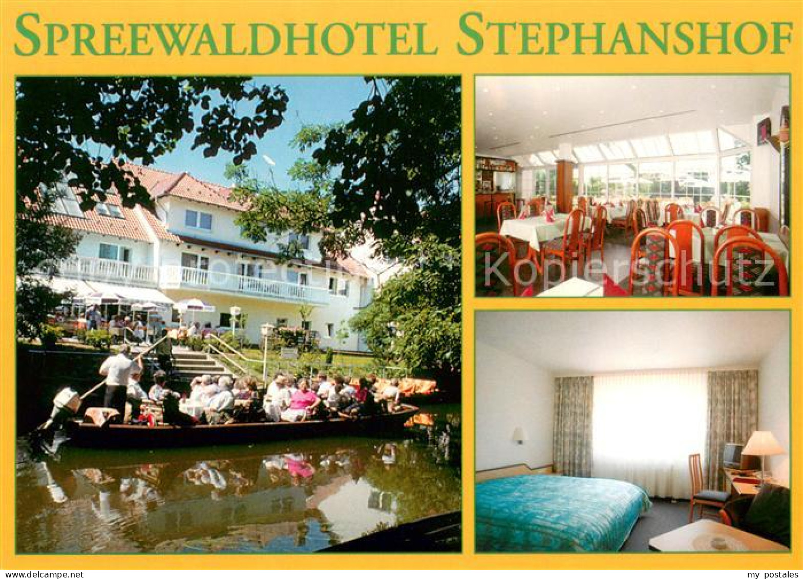 73648040 Luebben Spreewald Spreewaldhotel Stephanshof Bootstour Gaststube Zimmer - Lübben (Spreewald)