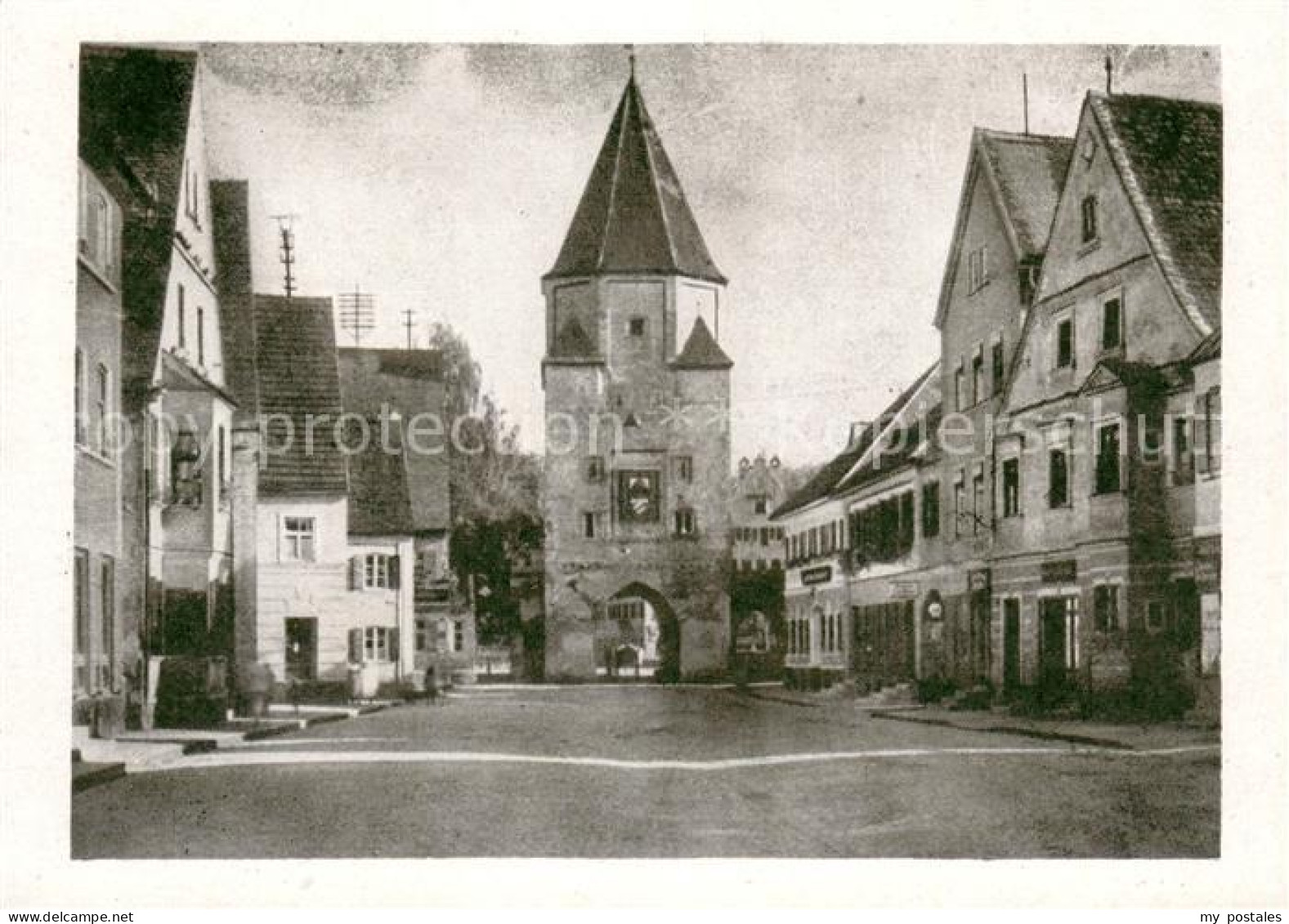 73647755 Aichach Hauptstrasse Mit Unterem Tor Aichach - Aichach