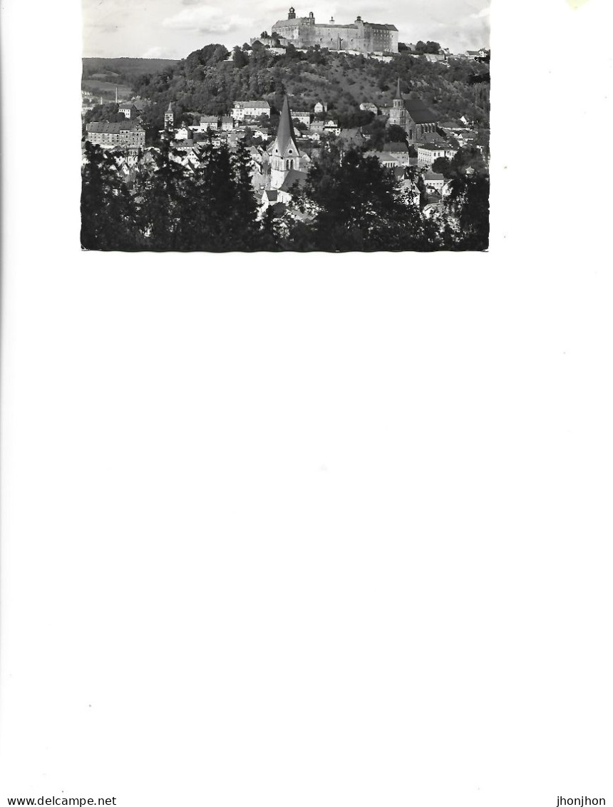 Germany -   Postcard Circulated  1957 -   Kulmbach  - Plassenburg  - 2/scans - Kulmbach