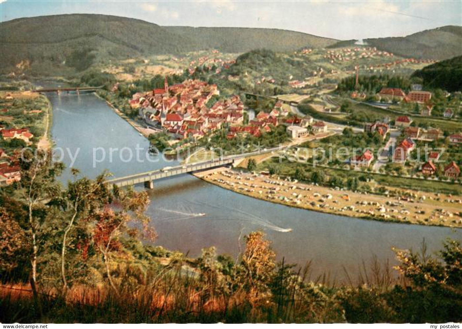 73647575 Neckargemuend Panorama Blick Ueber Den Neckar Neckargemuend - Neckargemünd