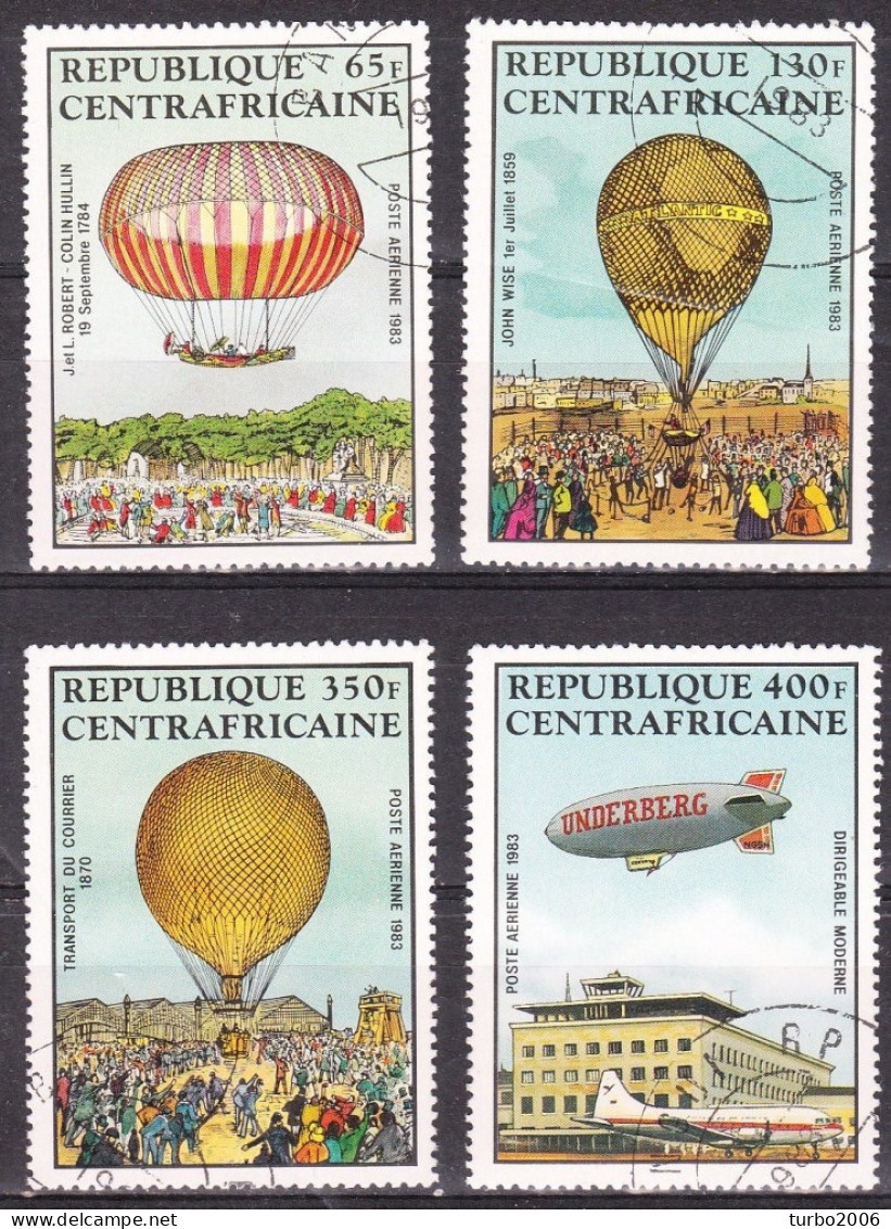 Republique Centrafricaine 1962-1979 airplanes, sport, insects etc. 10 sets + 3 blocks used / MNH as shown