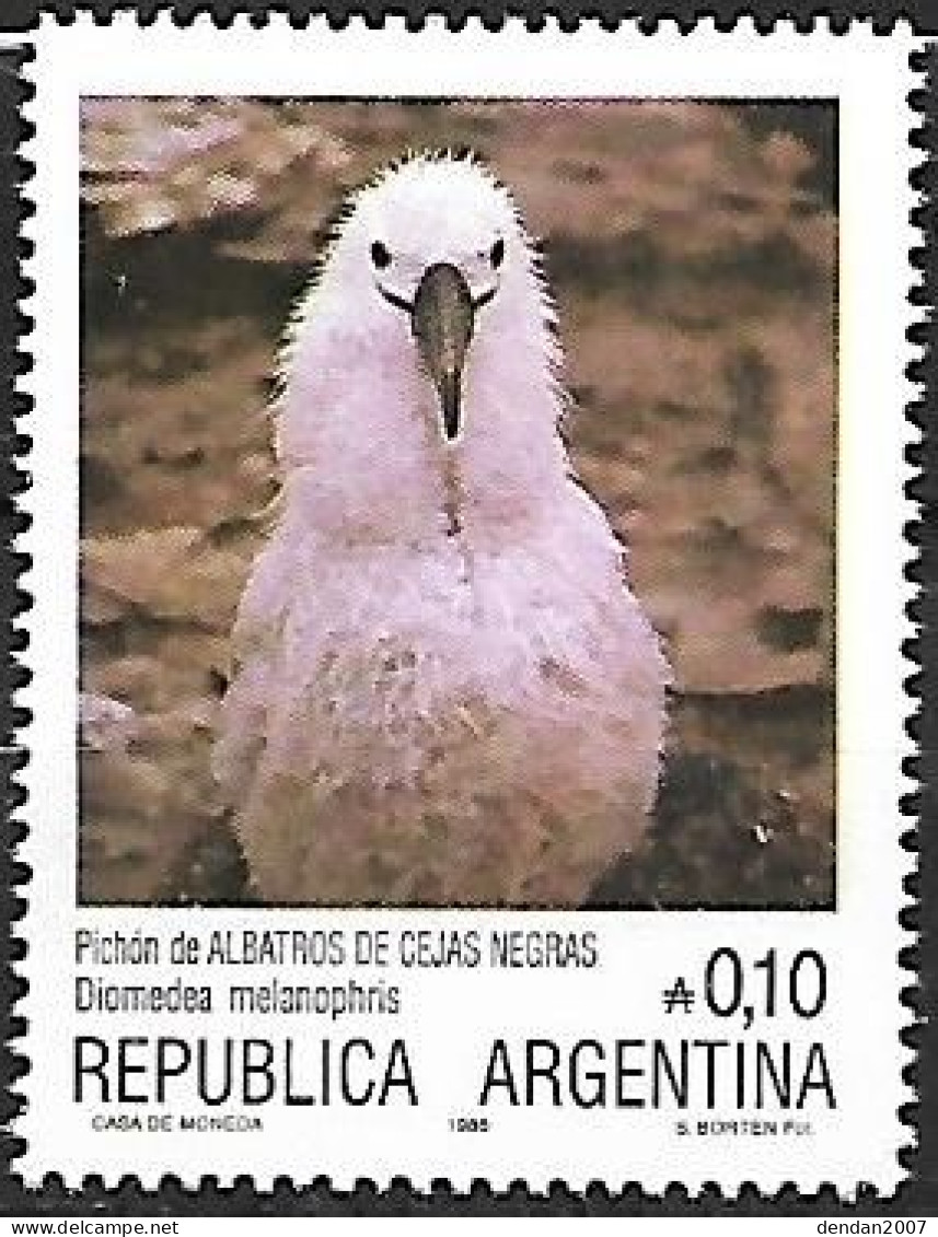 Argentina - MNH ** 1986 : Antarctica :     Black-browed Albatross  -  Thalassarche Melanophris	  (chick) - Albatro & Uccelli Marini