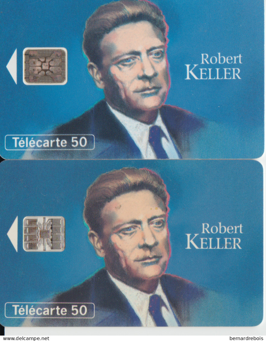 TC14 - 2 CARTES A PUCES KELLER, 50 U, Puces Différentes Pour 2 € - Non Classés