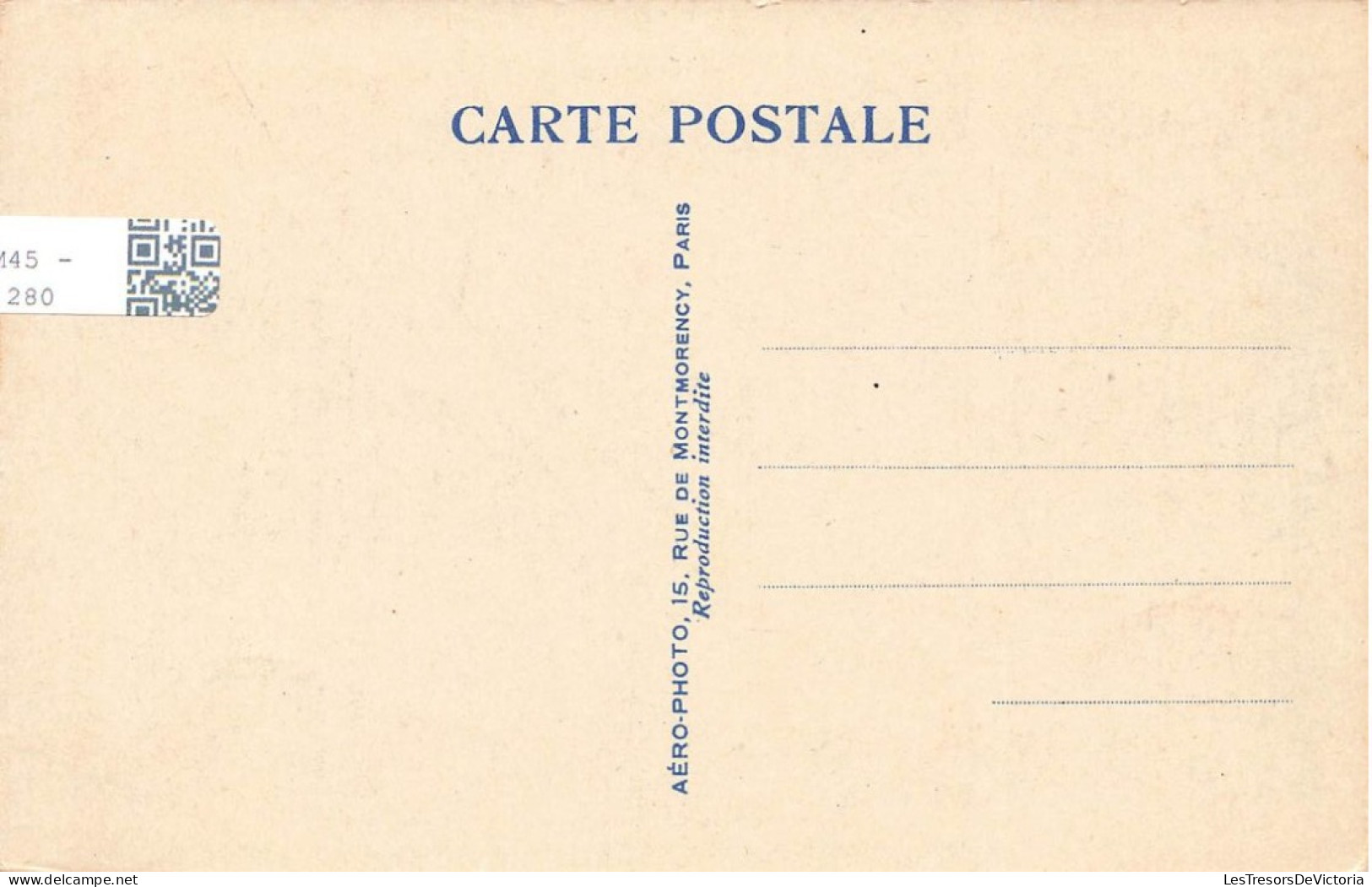 FRANCE - Paris - Exposition Coloniale - Vue Aérienne Sur L'Algérie, Le Congo Belge, Le Togo ... - Carte Postale Ancienne - Exhibitions